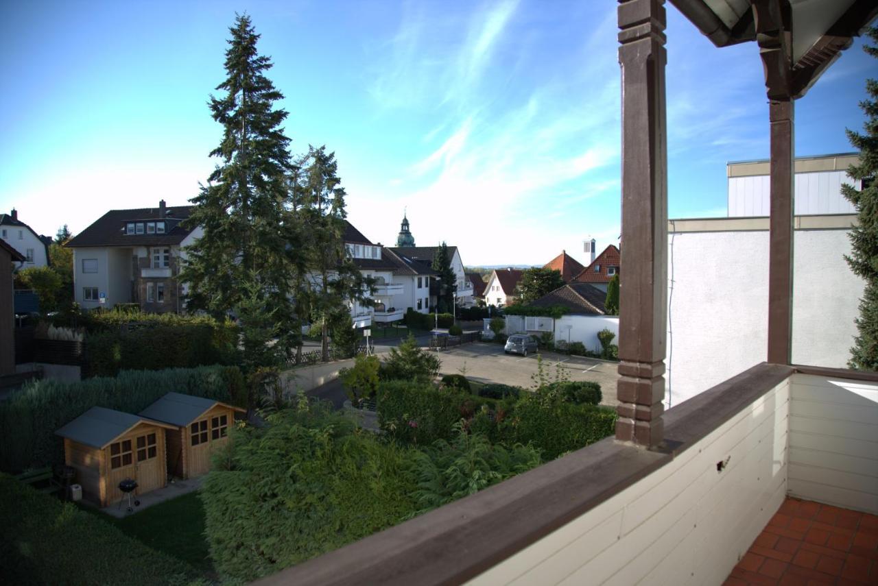 Villa Zur Schoenen Aussicht Bad Salzuflen Bagian luar foto