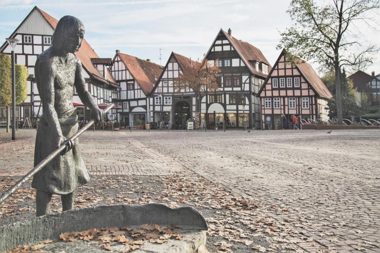 Villa Zur Schoenen Aussicht Bad Salzuflen Bagian luar foto